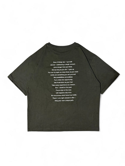 "NESTOM" OVERSIZE T-SHIRT 25SS