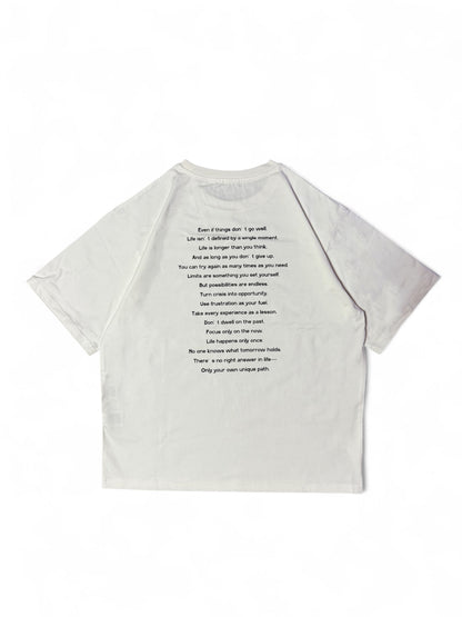 "NESTOM" OVERSIZE T-SHIRT 25SS