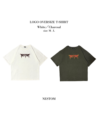 "NESTOM" OVERSIZE T-SHIRT 25SS