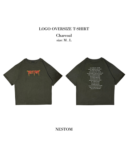 "NESTOM" OVERSIZE T-SHIRT 25SS
