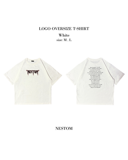 "NESTOM" OVERSIZE T-SHIRT 25SS