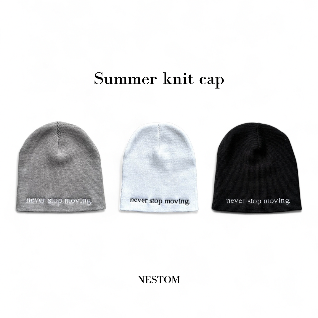 SUMMER KNIT CAP