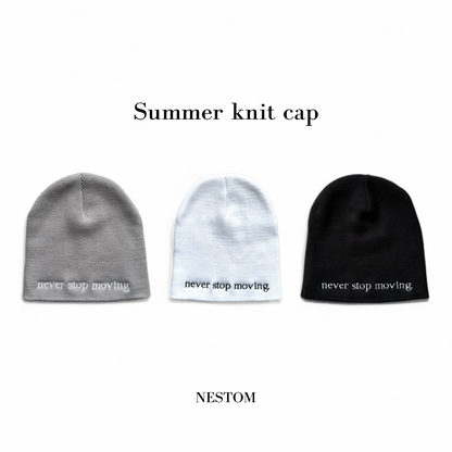SUMMER KNIT CAP