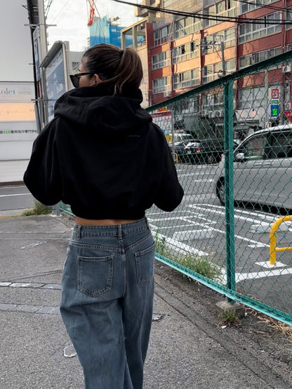 CROPPED HOODIE